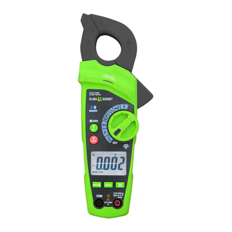 Elma Instruments Elma 9200BT User manual