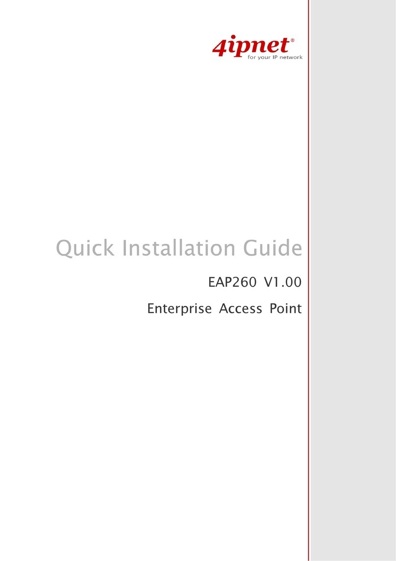 4IPNET EAP260 User manual 4IPNET EAP260 User manual