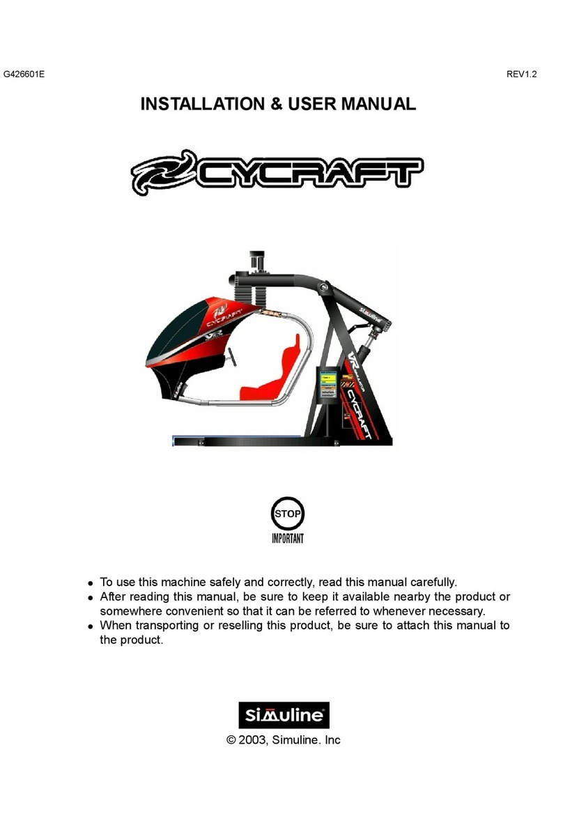 Simuline Cycraft Installation & user manual Simuline Cycraft Installation & user manual