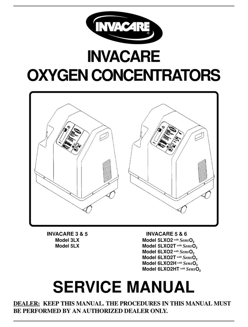 Invacare 6LXO2 Service manual