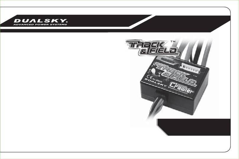 Dualsky Track&Field XC500TF-Crawler User manual