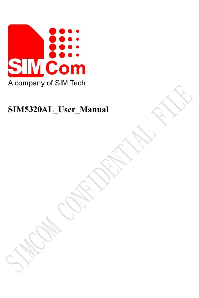 SimCom SIM5320AL User manual