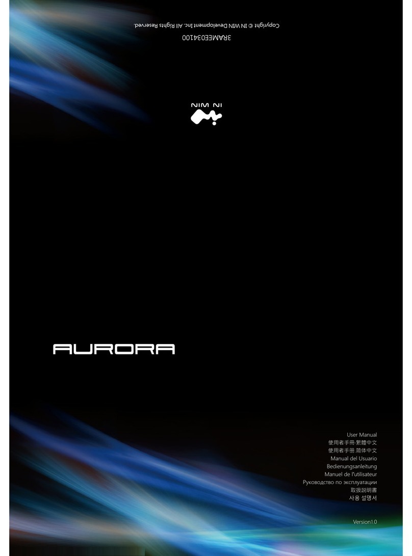 InWin AURORA FNA1225P User manual