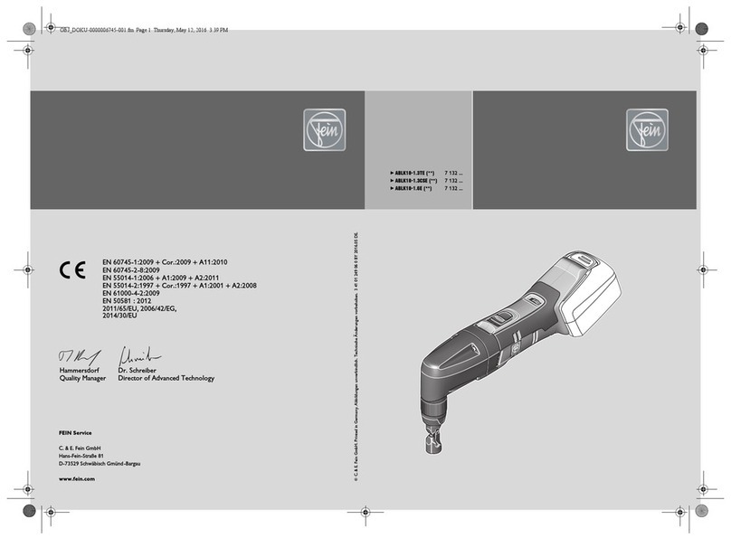 Fein ABLK18-1.3TE Original instructions