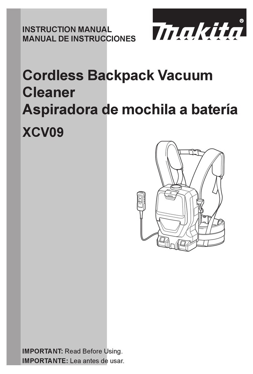 Makita XCV09 instruction manual