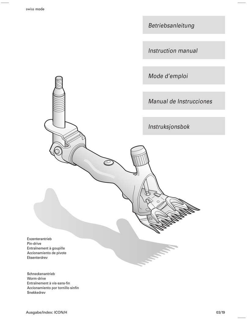 Heiniger ICON instruction manual