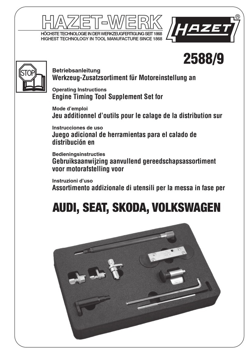 HAZET-WERK 2588/9 User manual