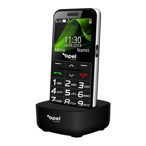 Opel mobile BigButtonPhone User manual