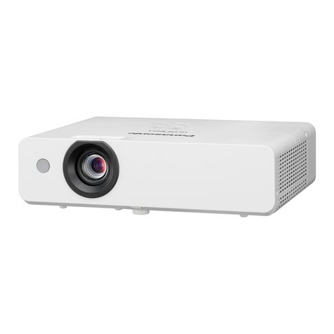 Panasonic PT-LW375 operating instructions