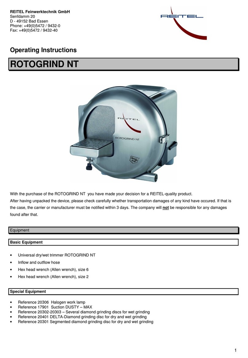 REITEL ROTOGRIND NT User manual
