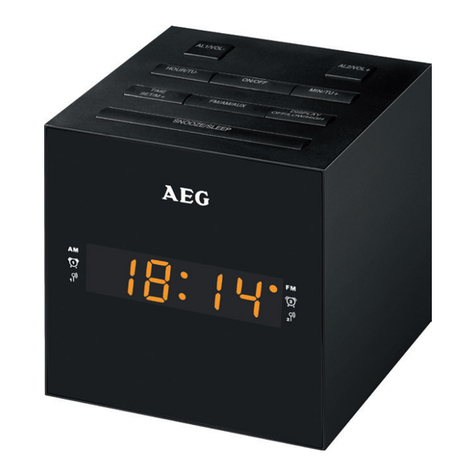 AEG MRC 4150 User manual