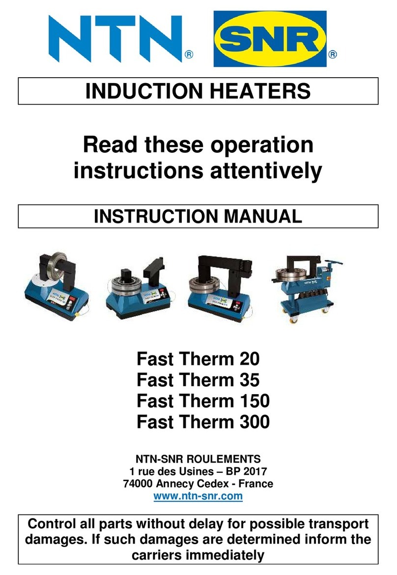 NTN-SNR Fast Therm 20 instruction manual