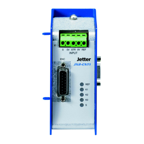 Jetter JetWeb JX2-CNT1 user manual