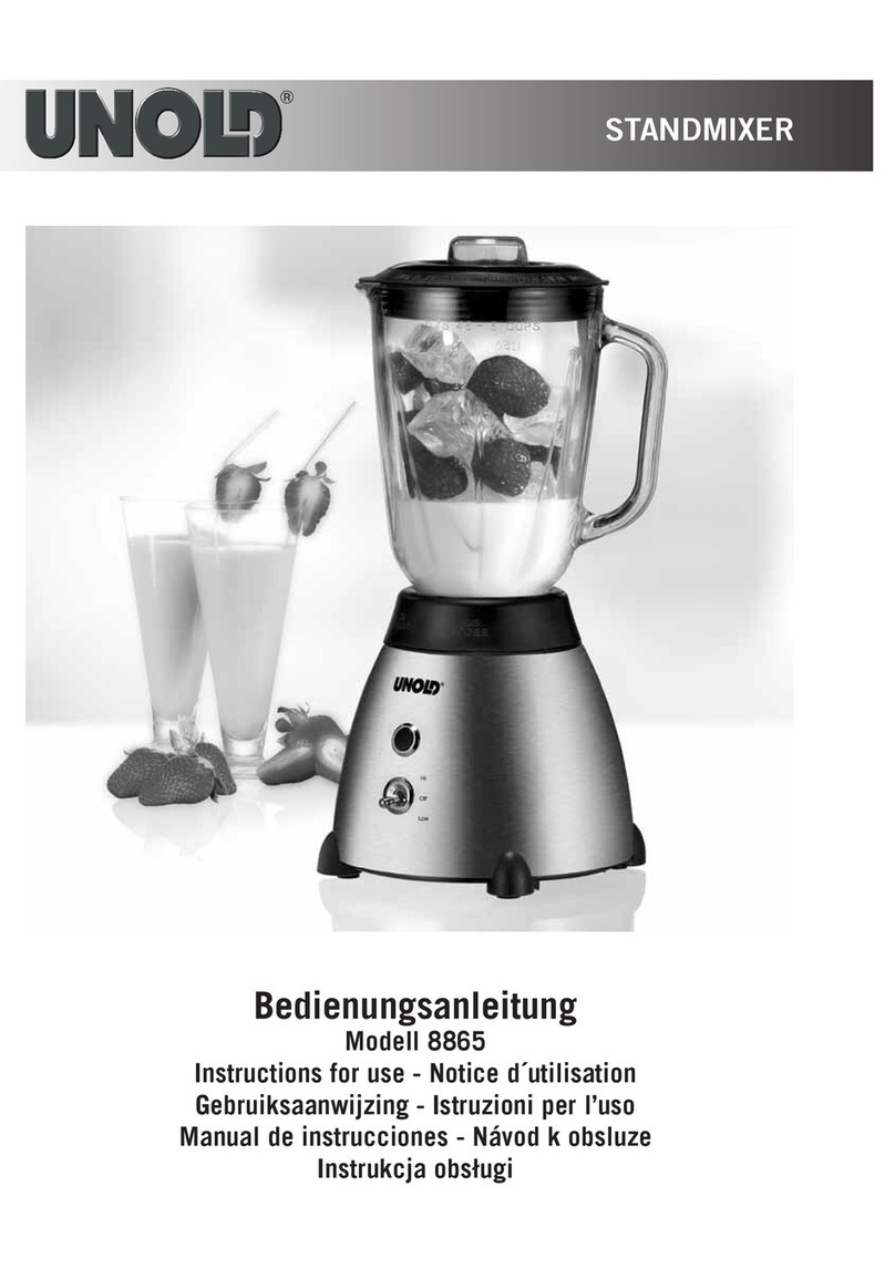 Unold 8865 User manual