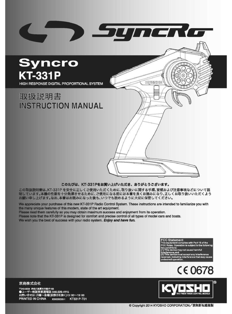 SYNCRO KT-331P instruction manual