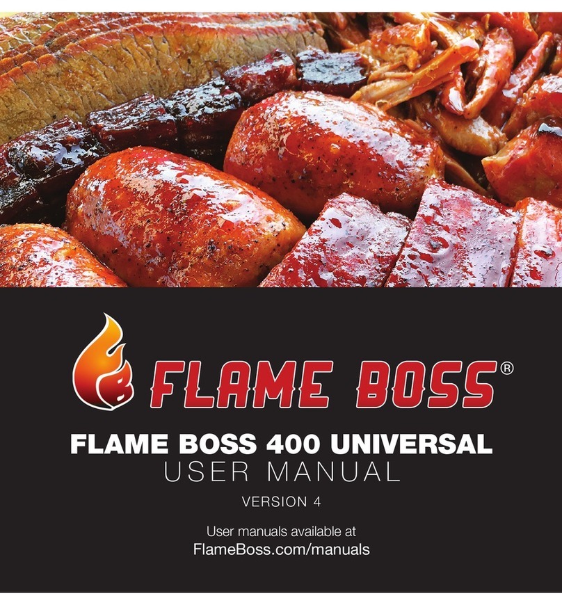 Flame boss 400 UNIVERSAL User manual