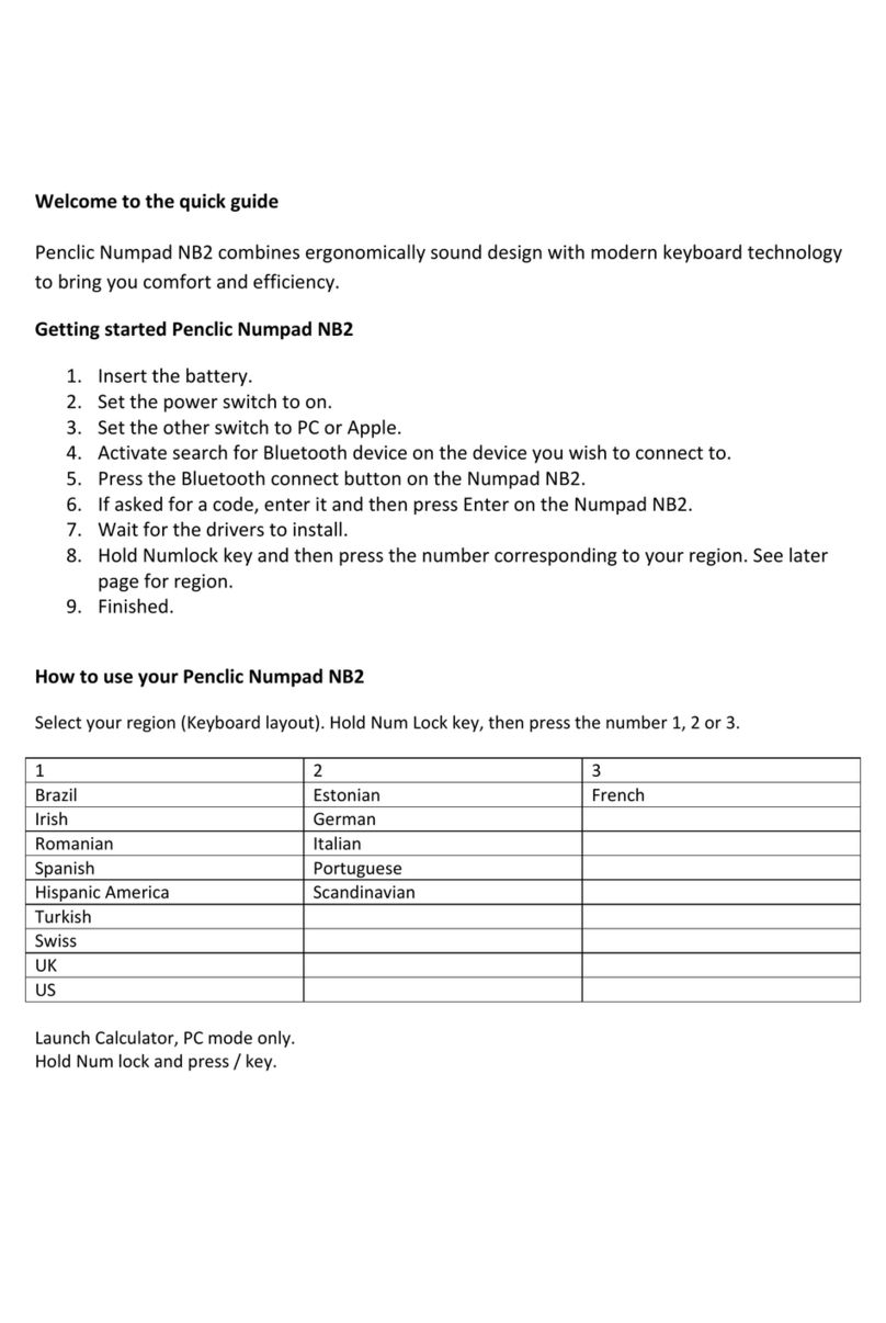 Penclic Numpad NB2 quick guide