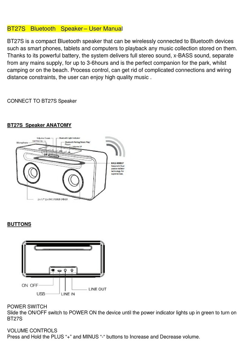 Weiking BT27S user manual