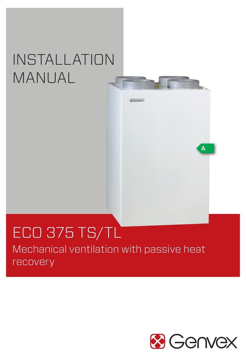 Genvex ECO 375 TS installation manual