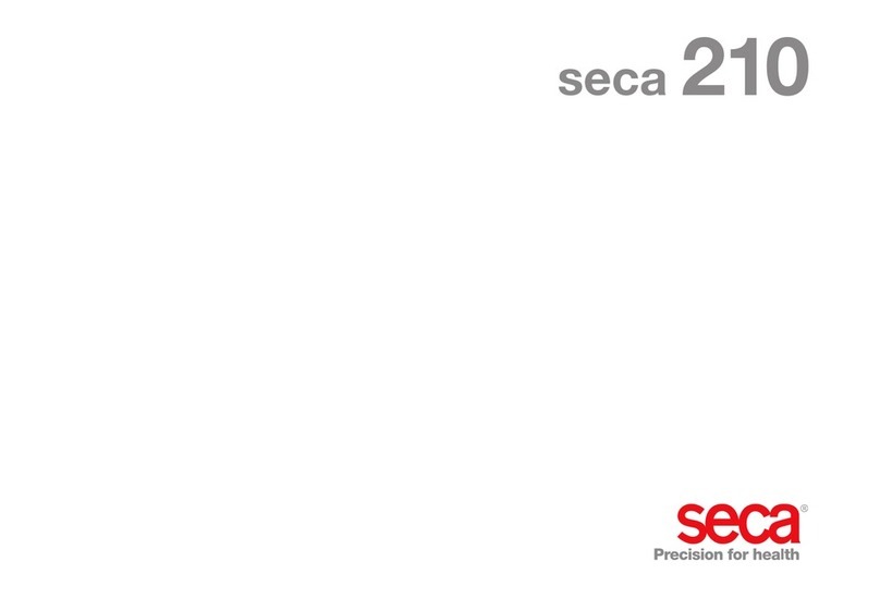 Seca 210 User manual
