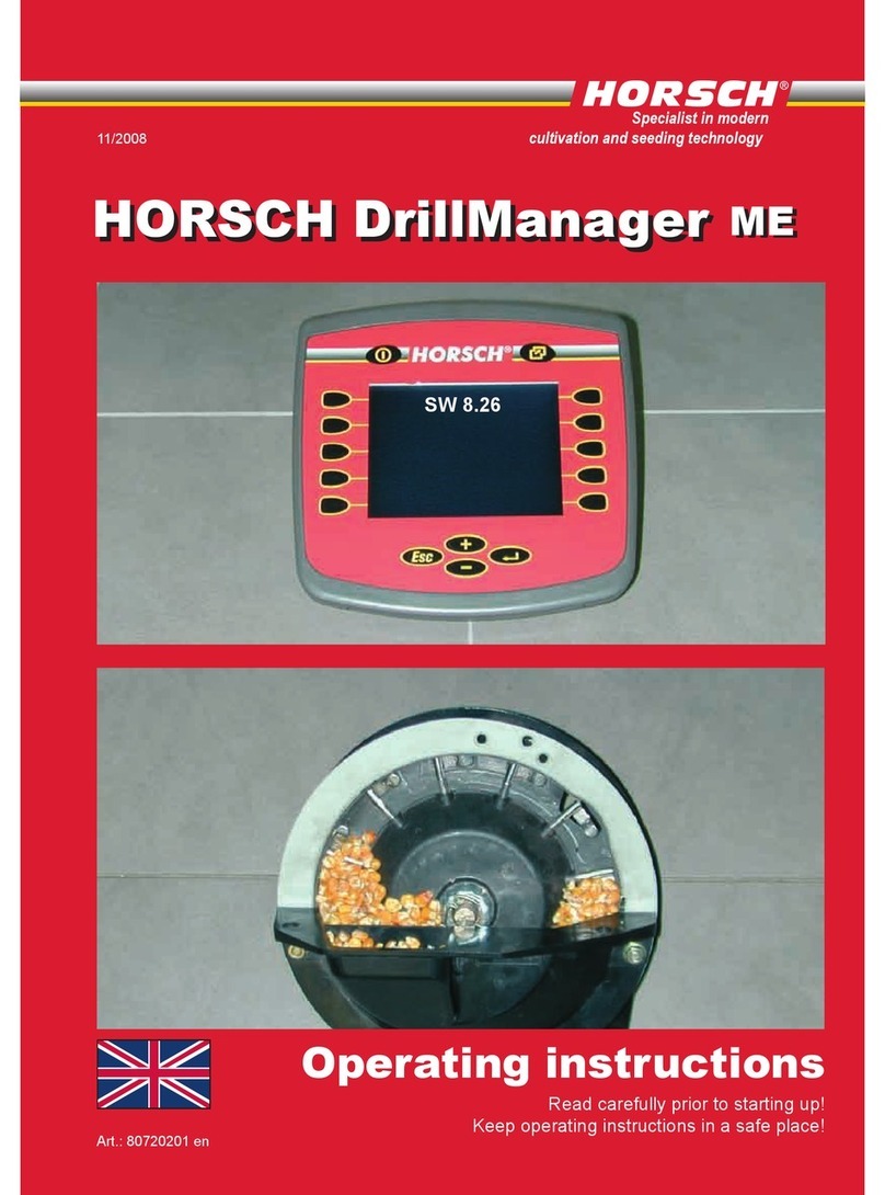 horsch DrillManager ME User manual