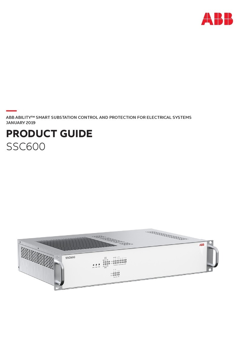 ABB ABILITY SSC600 User manual