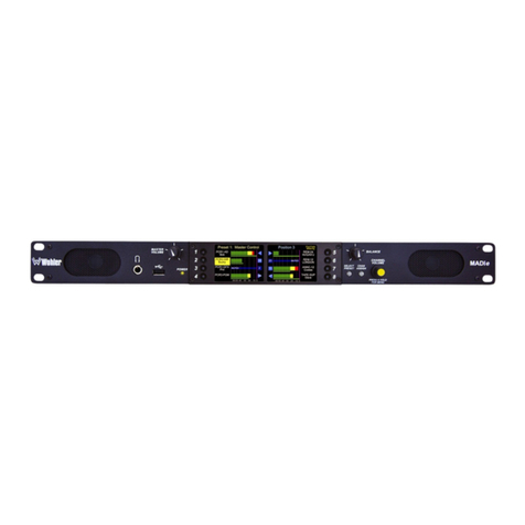 Wohler AMP1-MADIe Series user guide