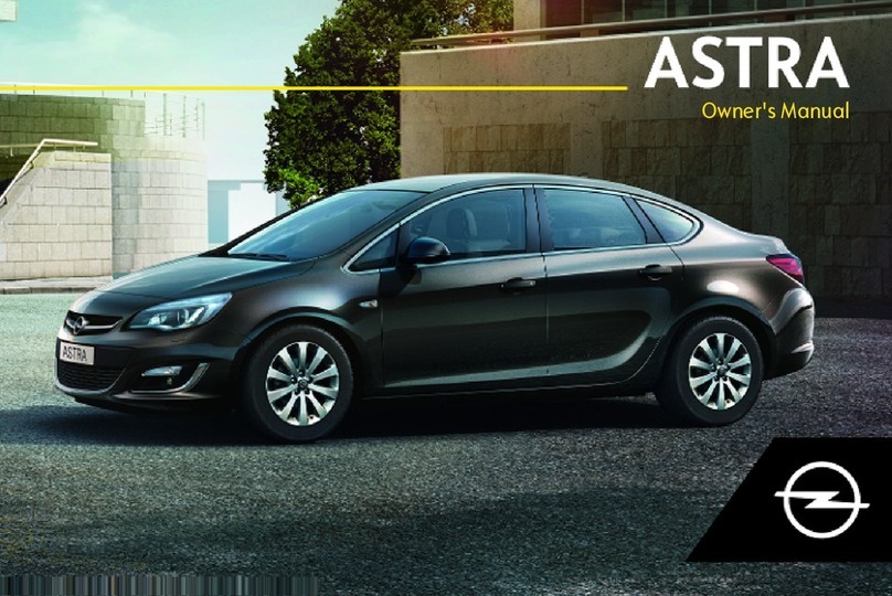 Opel Astra J 1.4 Turbo 2019 owner's manual