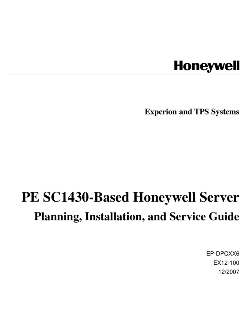 Honeywell PE SC1430 Technical manual