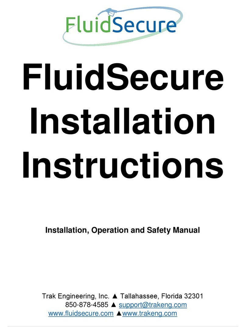 Trak Engineering FluidSecure User manual