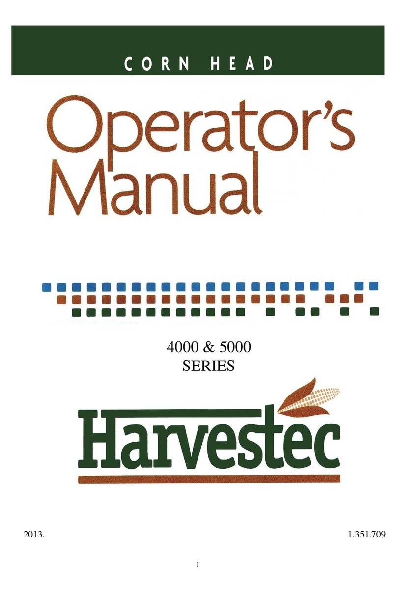 Harvestec 4000 Series Operator's manual Harvestec 4000 Series Operator's manual