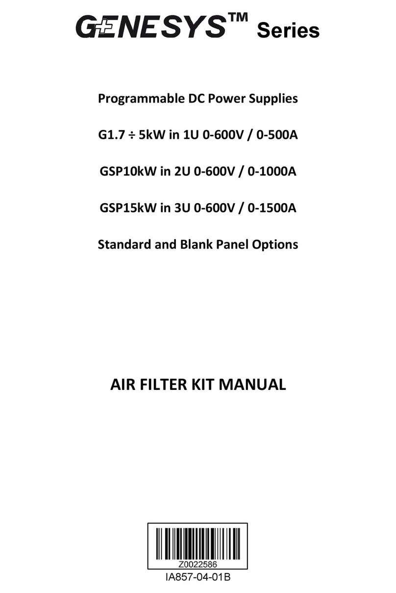 TDK-Lambda G1.7kW manual