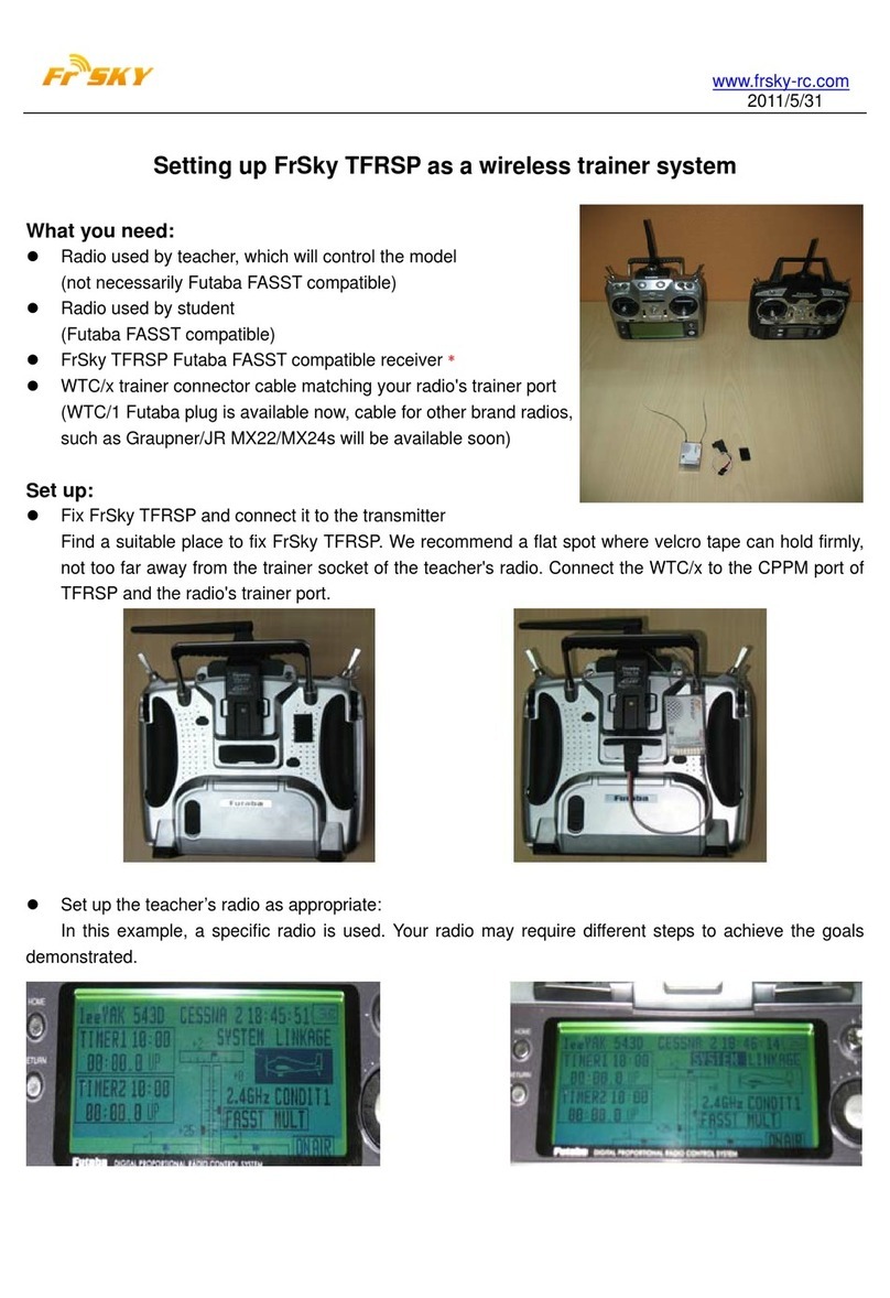 FrSky TFRSP User manual