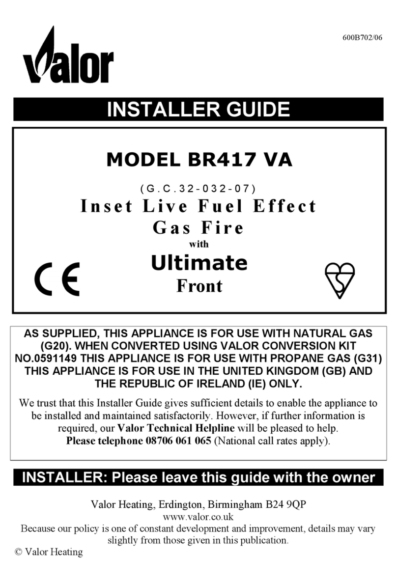 Valor BR417 VA Assembly instructions