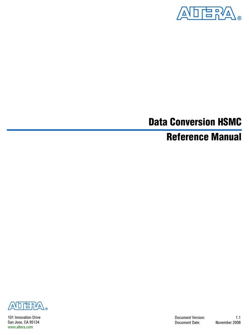 Altera HSMC User manual