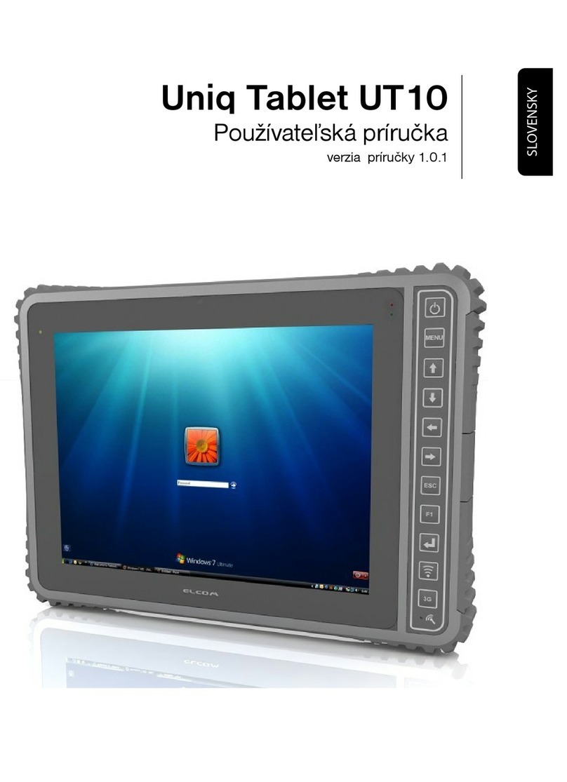 ELCOM Uniq Tablet UT10 user manual