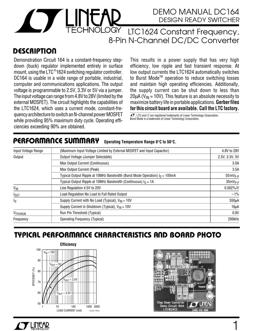Linear Technology DC164 Quick setup guide