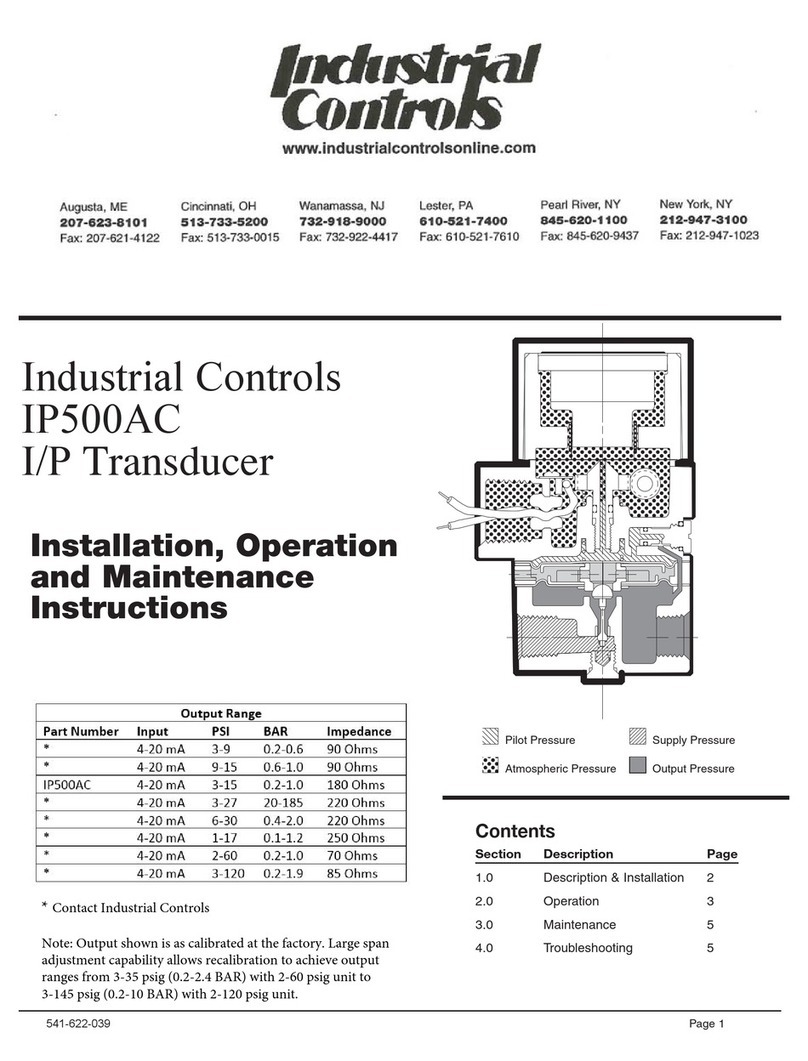 Industrial Controls IP500AC Manual