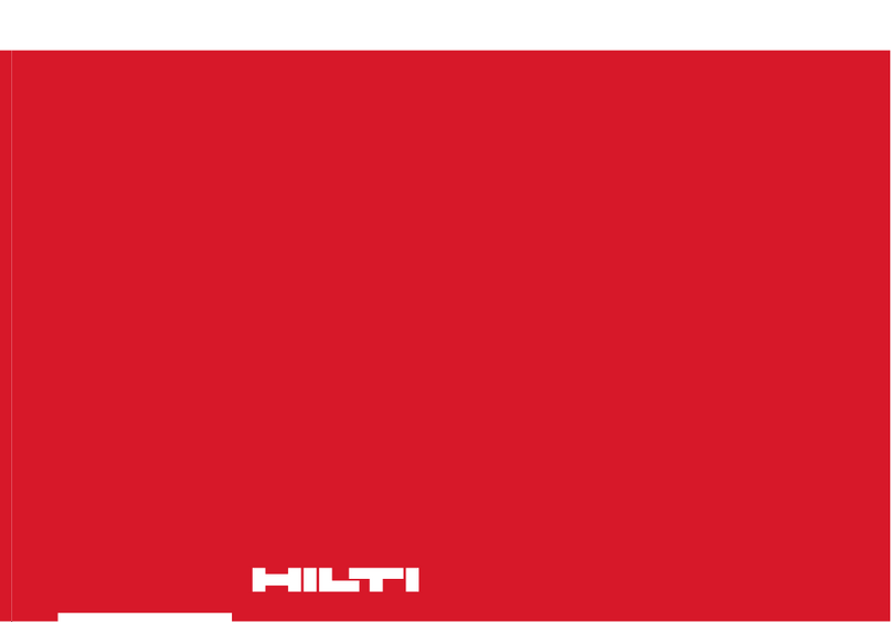 Hilti WSC 85 User manual Hilti WSC 85 User manual