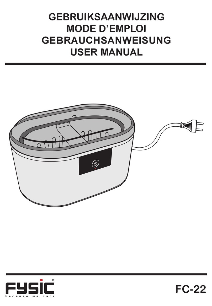 Fysic FC-22 user manual