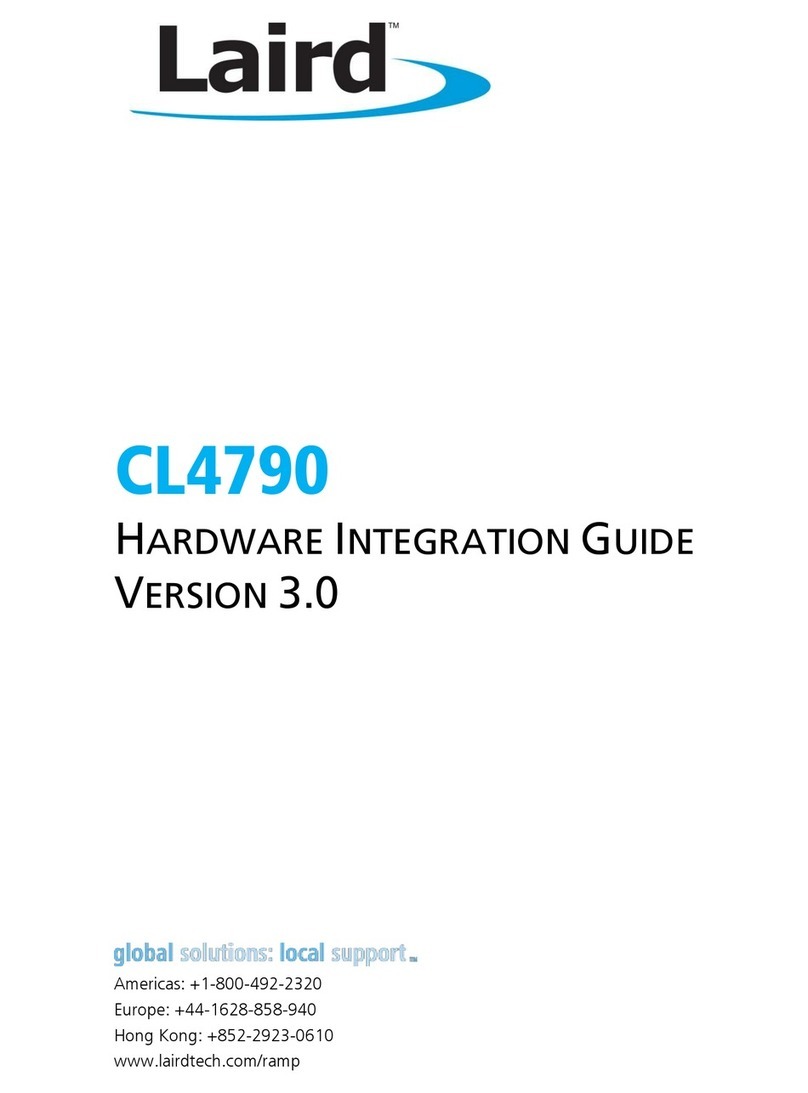 Laird CL4790 Hardware integration guide