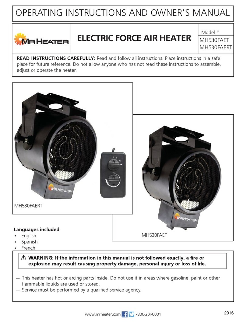 MrHeater MH530FAERT Assembly instructions