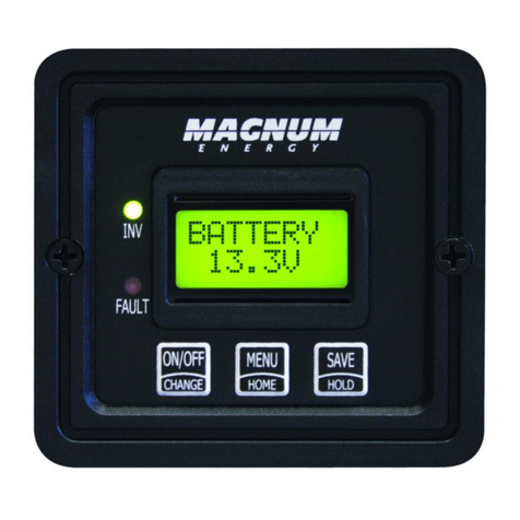 Magnum Energy ME-MR User manual