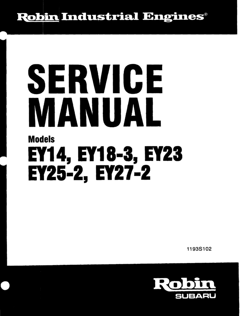 Robin EY14 User manual Robin EY14 User manual