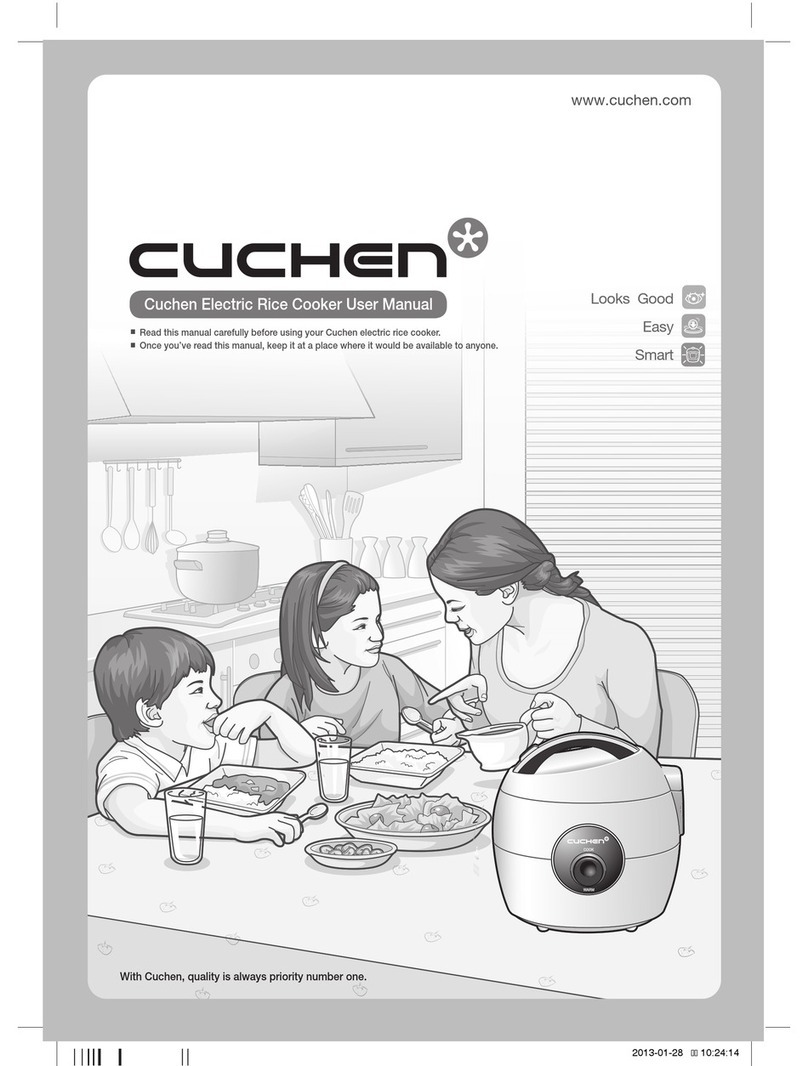 Cuchen WM-MG04 Series User manual