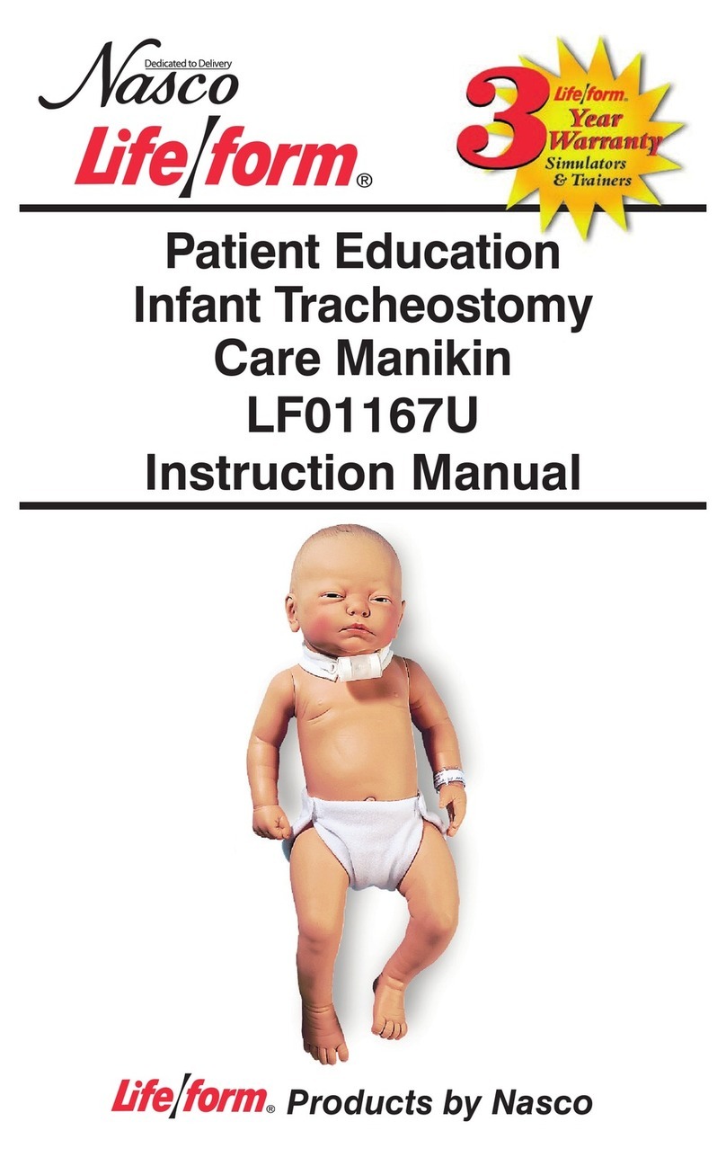 Nasco Life/form LF01167U instruction manual