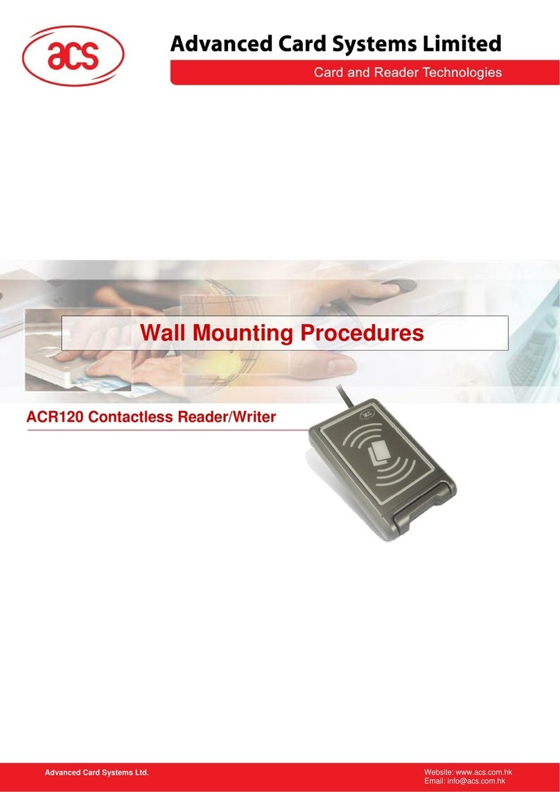 ACS ACR120 Manual