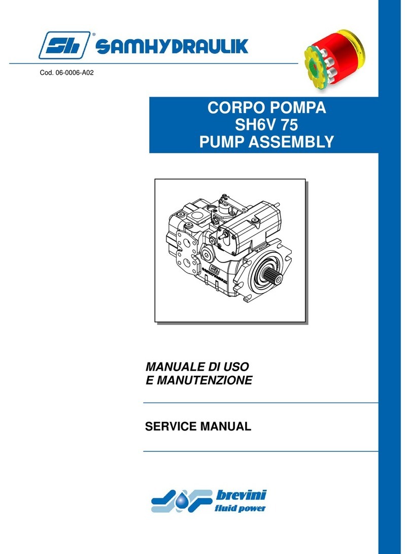 samhydraulik SH6V 75 User manual samhydraulik SH6V 75 User manual