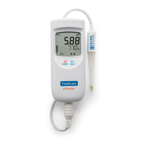 Hanna Instruments HI 99161 instruction manual