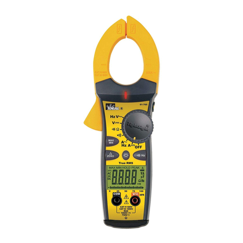 IDEAL 660A TRMS 61-763 User manual
